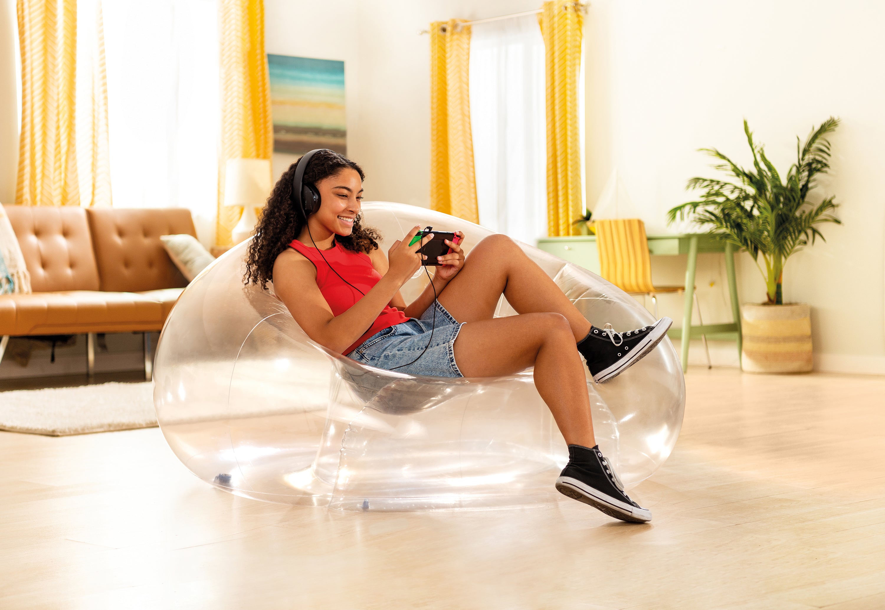 Intex Transparent Beanless Bag 66500 V1032-IXBEANCHAIR-66500_T