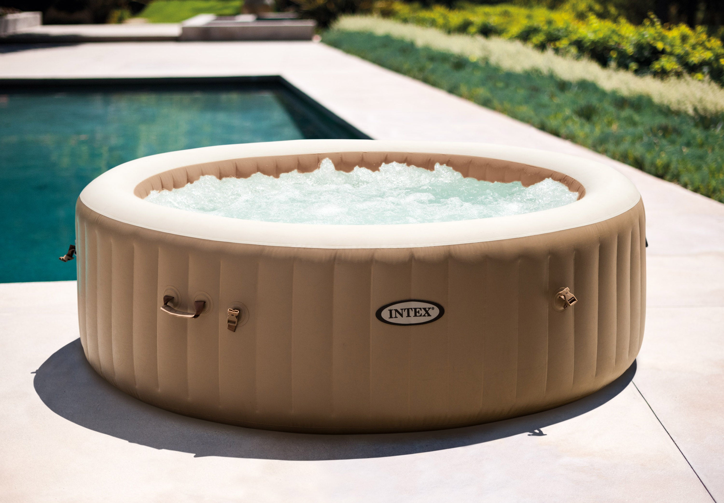 Intex PureSpa Bubble Massage 6 Person Spa 28428 V1032-IXBUBBLESPA_28428
