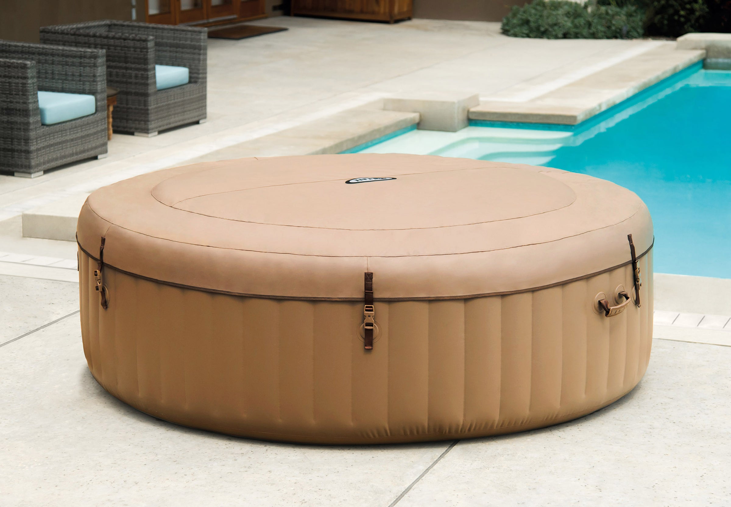 Intex PureSpa Bubble Massage 6 Person Spa 28428 V1032-IXBUBBLESPA_28428