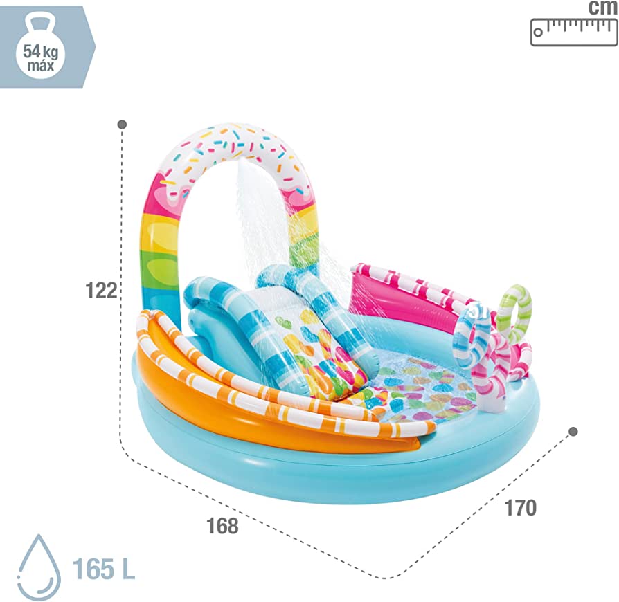 Intex Candy Fun Inflatable Play Centre 57144 V1032-IXCANDYFUNPC-57144