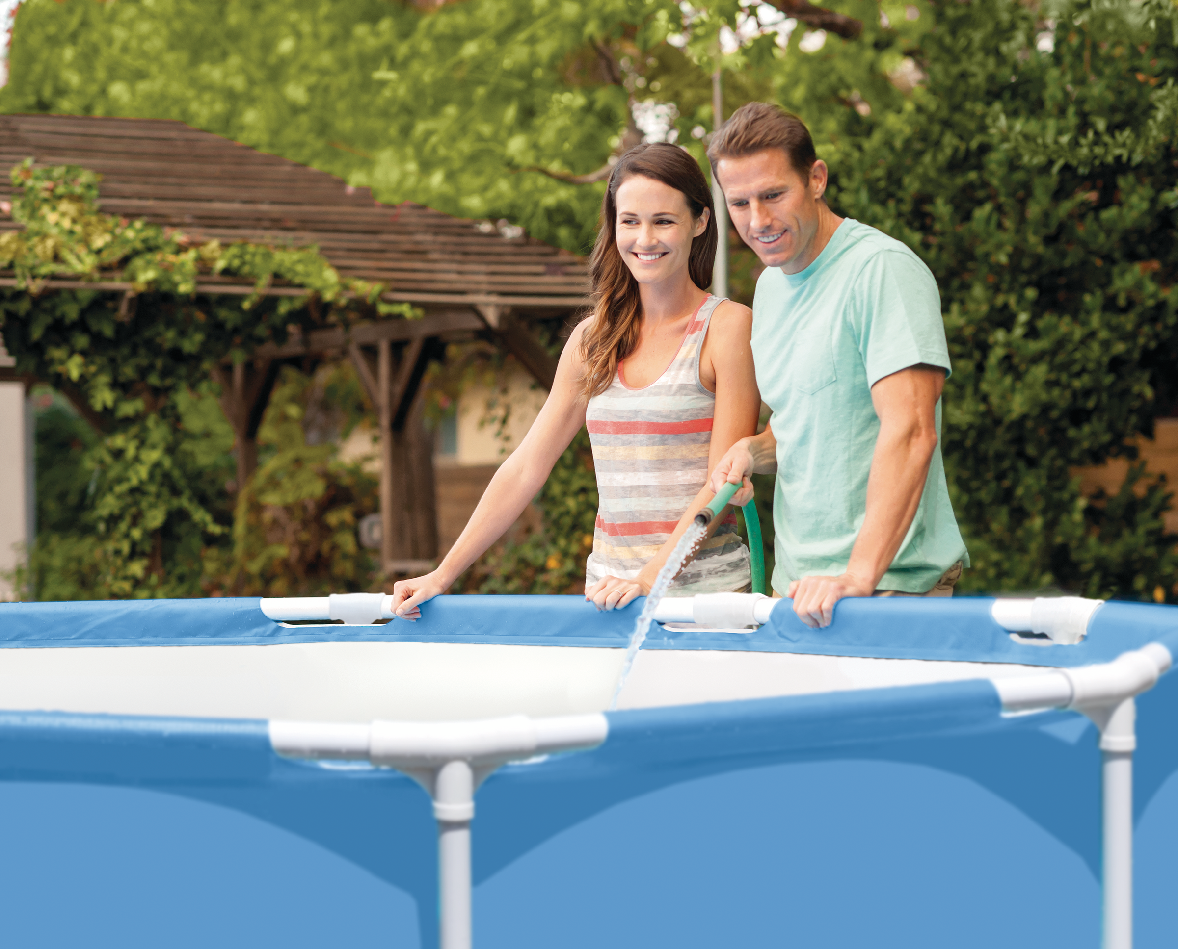 Intex Canopy Frame Pool 1.83m x 38cm 28209 V1032-IXCANOPYFRAME_28209
