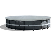Intex Deluxe Pool Cover for 18' Round Swimming Pools 28041 V1032-IXCOVERDELUXE_28041
