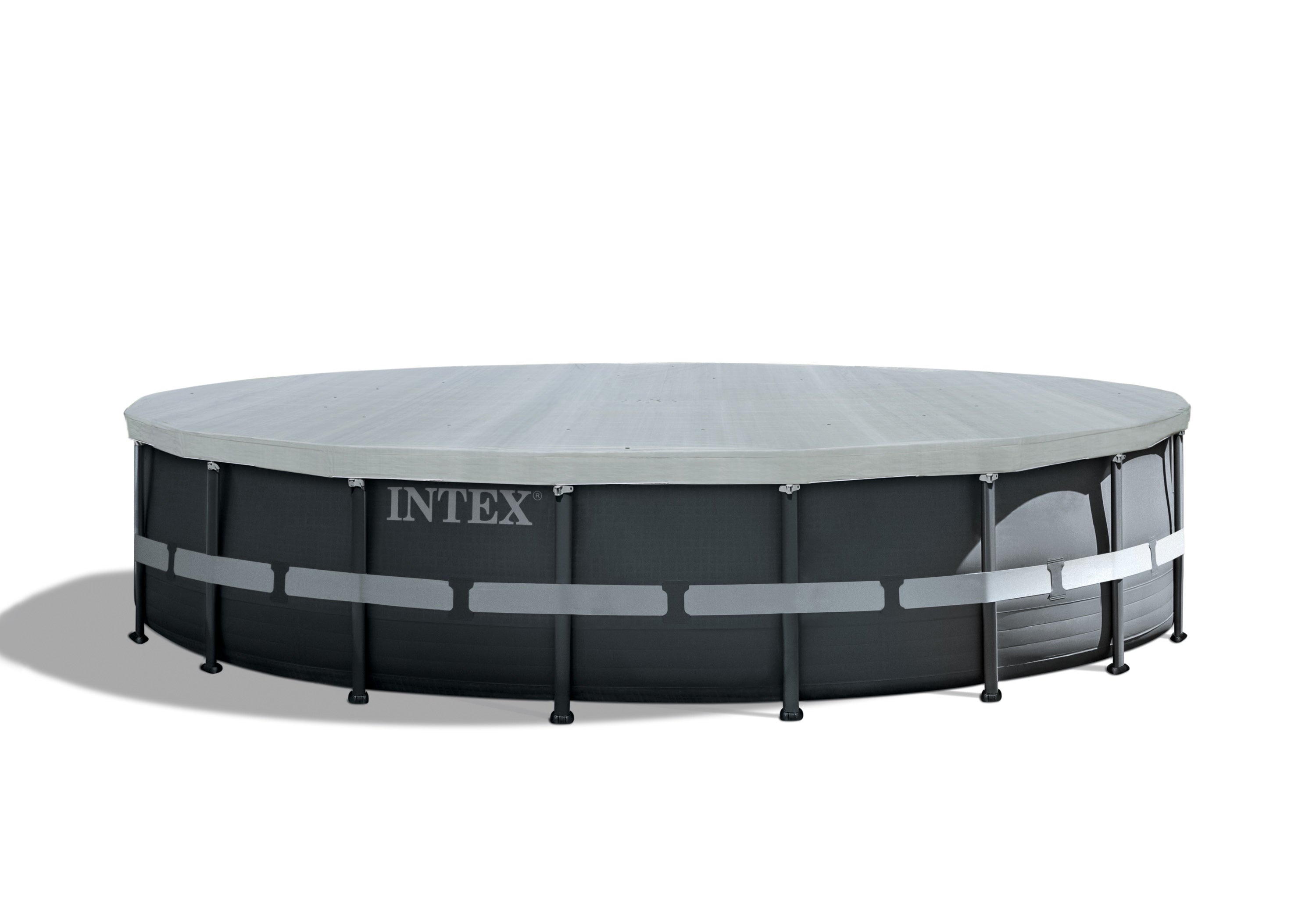 Intex Deluxe Pool Cover for 18' Round Swimming Pools 28041 V1032-IXCOVERDELUXE_28041