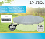 Intex Deluxe Pool Cover for 18' Round Swimming Pools 28041 V1032-IXCOVERDELUXE_28041