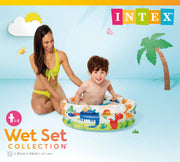 Intex Dino Buddies 3-Ring Inflatable Kiddie Pool 57106 V1032-IXDINOBUDDIES_57106