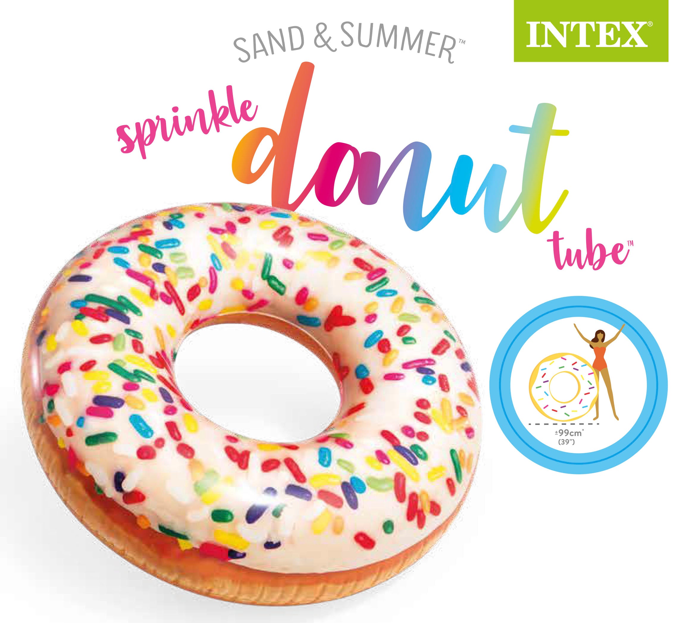 Intex Sprinkle Donut Tube 56263 V1032-IXDONIUT_56263