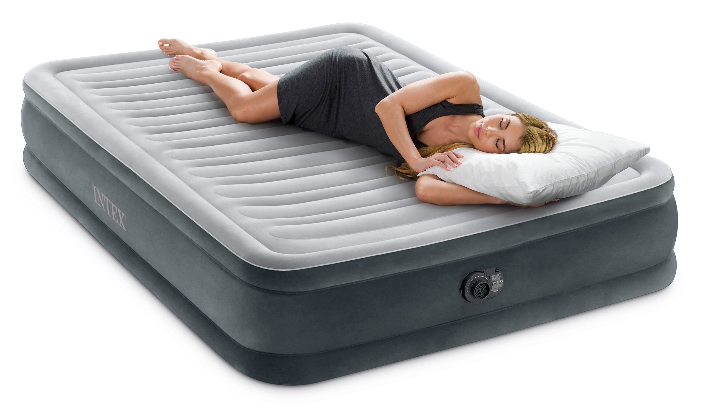 Intex Double (Full) Deluxe Airbed 33cm 67768 V1032-IXDOUBLE33-67768