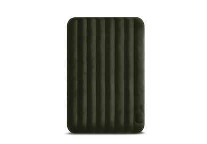 INTEX Double Dura-Beam Standard Downy Air Mattress 10" w/ Built-In Foot Pump V1032-IXDOWNYDOUBLE_64762