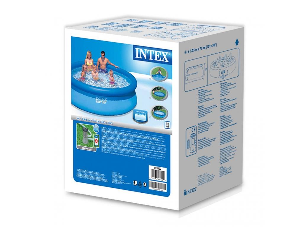 Intex Easy Set Pool Package 10' 3.05M X 76CM 28122 V1032-IXEASY10-28122