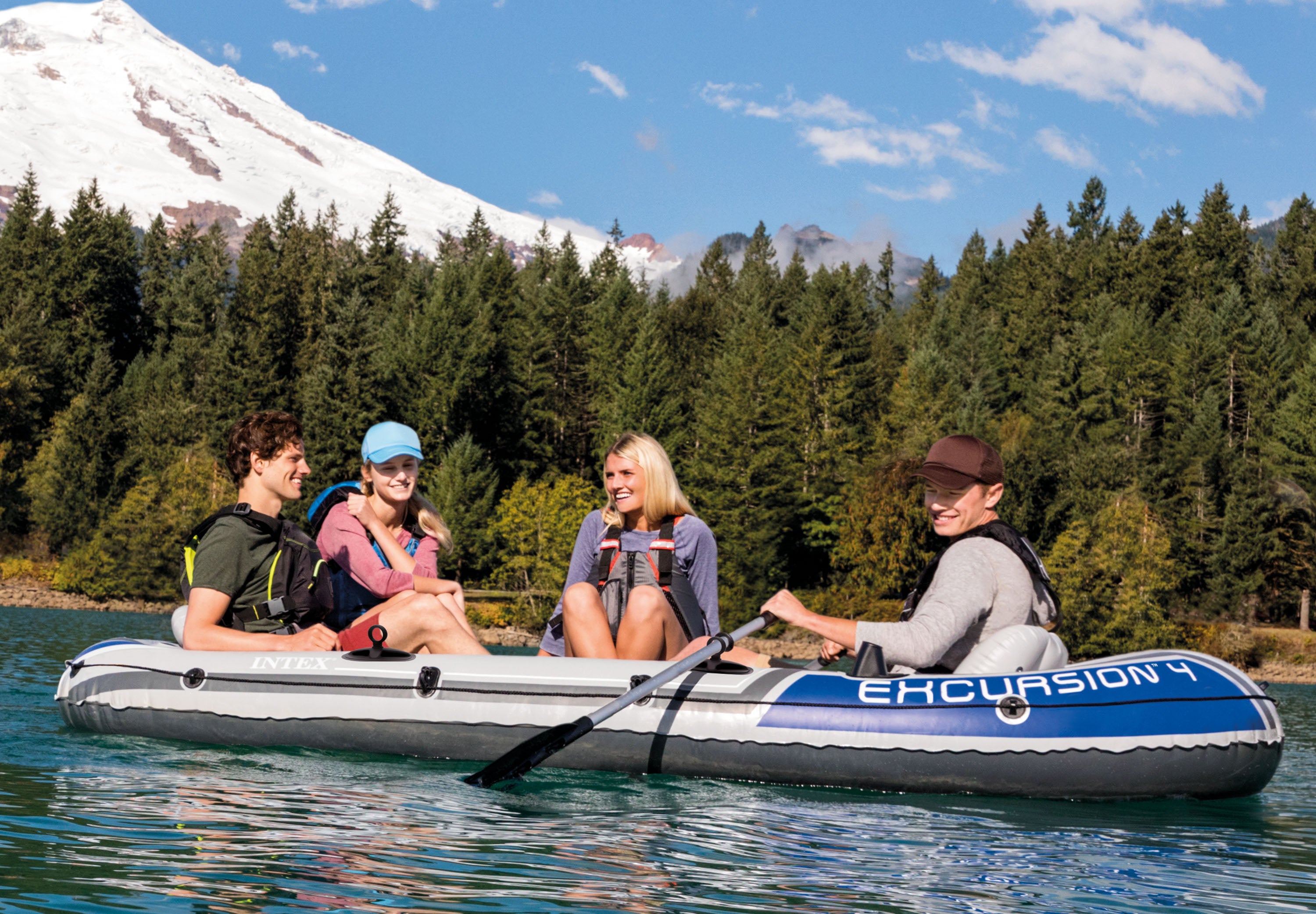Intex Excursion 4 Boat Set 68324 V1032-IXEXCURS4-68324