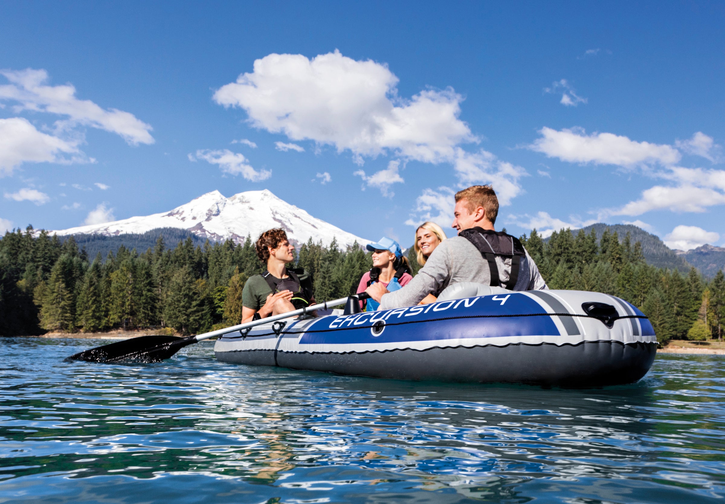 Intex Excursion 4 Boat Set 68324 V1032-IXEXCURS4-68324
