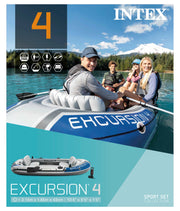 Intex Excursion 4 Boat Set 68324 V1032-IXEXCURS4-68324