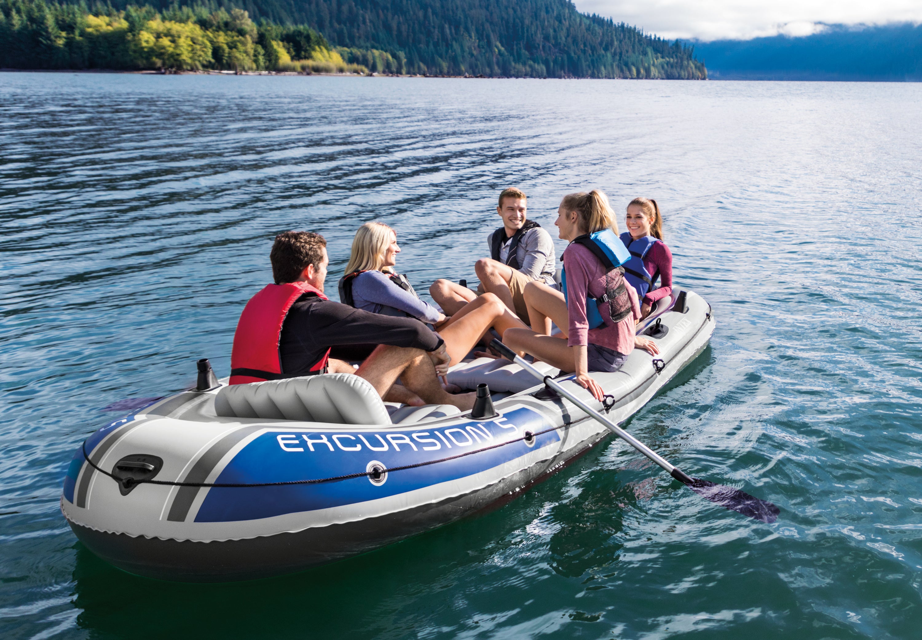 Intex Excursion 5 Boat Set 68325 V1032-IXEXCURS5-68325