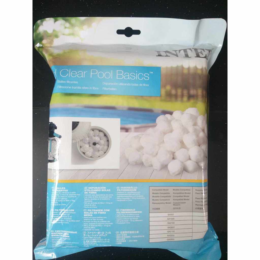 Intex Fiber Ball Filtration Replacement Ball 500g 29045 V1032-IXFIBREMEDIA_29045