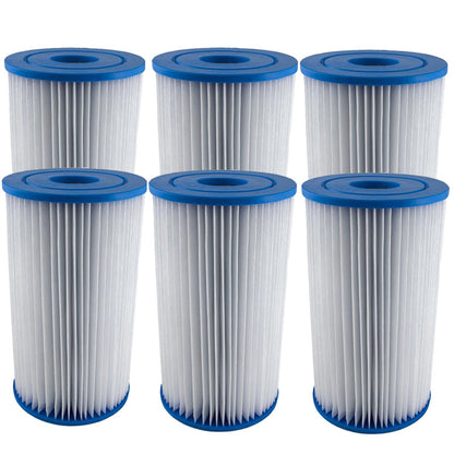 Intex 6 Pack Filter Cartridge replacement Size A INTEX FILTER PUMP 29000 V1032-IXFILTERA6_29003