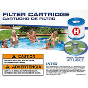 Intex 3 x Filter Cartridge replacement Size H INTEX FILTER PUMP 29007 V1032-IXFILTERH3_29007