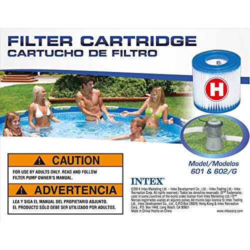 Intex 3 x Filter Cartridge replacement Size H INTEX FILTER PUMP 29007 V1032-IXFILTERH3_29007