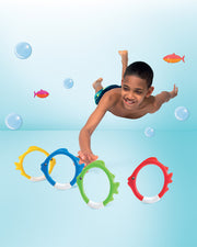 Intex Underwater Pool Toys Fish Rings 55507 V1032-IXFISHRINGS-55507
