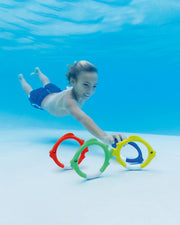 Intex Underwater Pool Toys Fish Rings 55507 V1032-IXFISHRINGS-55507