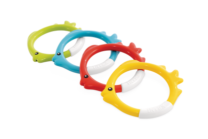Intex Underwater Pool Toys Fish Rings 55507 V1032-IXFISHRINGS-55507