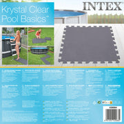 Intex Gray Padded Floor Protector Interlocking 8 x 50x50x0.5cm 29084 V1032-IXFLOOR_29084