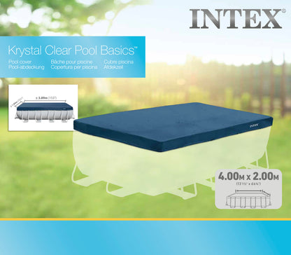 Intex Frame Pool Cover 457cm 28037 V1032-IXFRAMECOVER4.0M-28037
