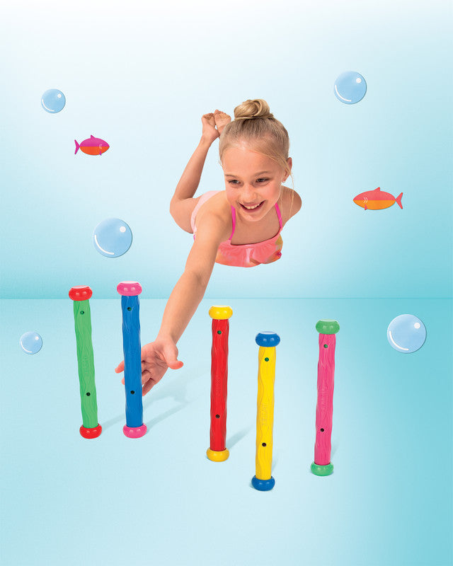 Intex Underwater Pool Toys Play Sticks 55504 V1032-IXFUNSTICKS-55504