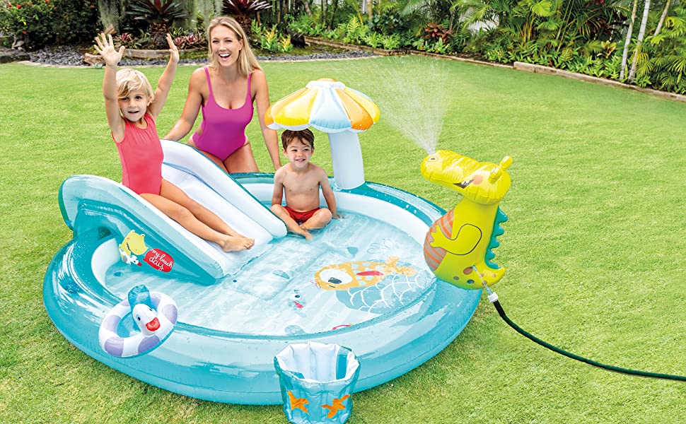 Intex Gator Inflatable Play Centre 57165 V1032-IXGATOR-57165