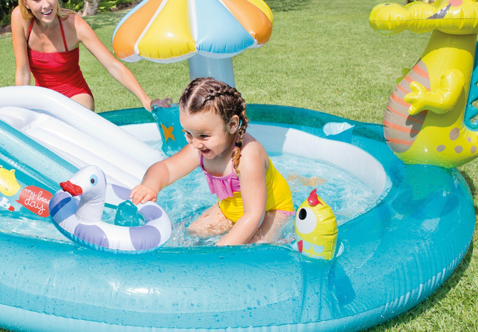 Intex Gator Inflatable Play Centre 57165 V1032-IXGATOR-57165