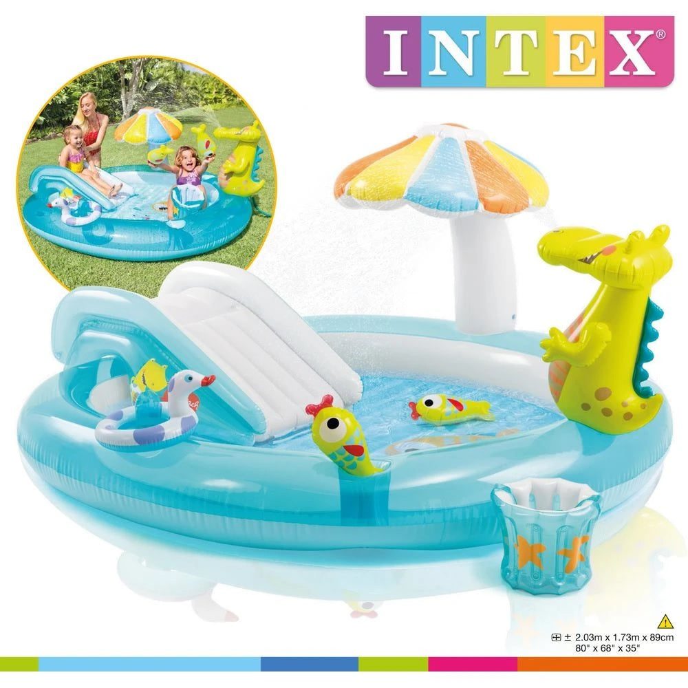 Intex Gator Inflatable Play Centre 57165 V1032-IXGATOR-57165