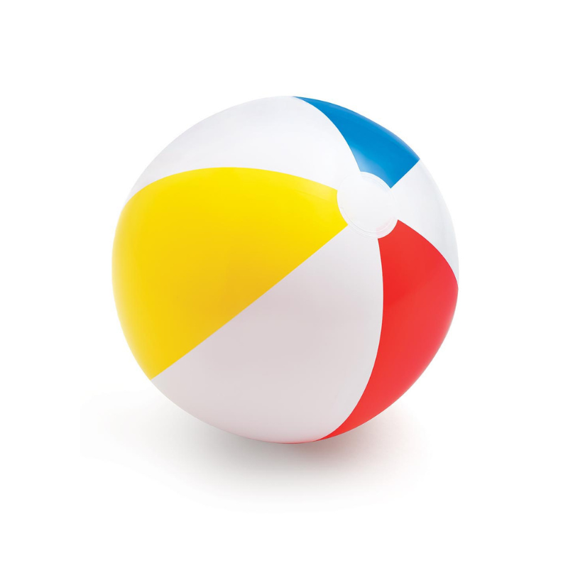 Intex Beach Ball 51cm Glossy Panel 59020 V1032-IXGLOSSY51-59020