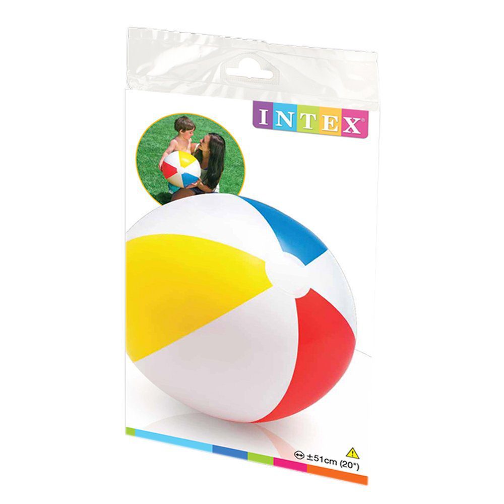 Intex Beach Ball 51cm Glossy Panel 59020 V1032-IXGLOSSY51-59020