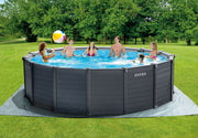 Intex Intex Graphite Grey Panel Pool 4.78 x 1.24M 26384 V1032-IXGRAPHITE_26384