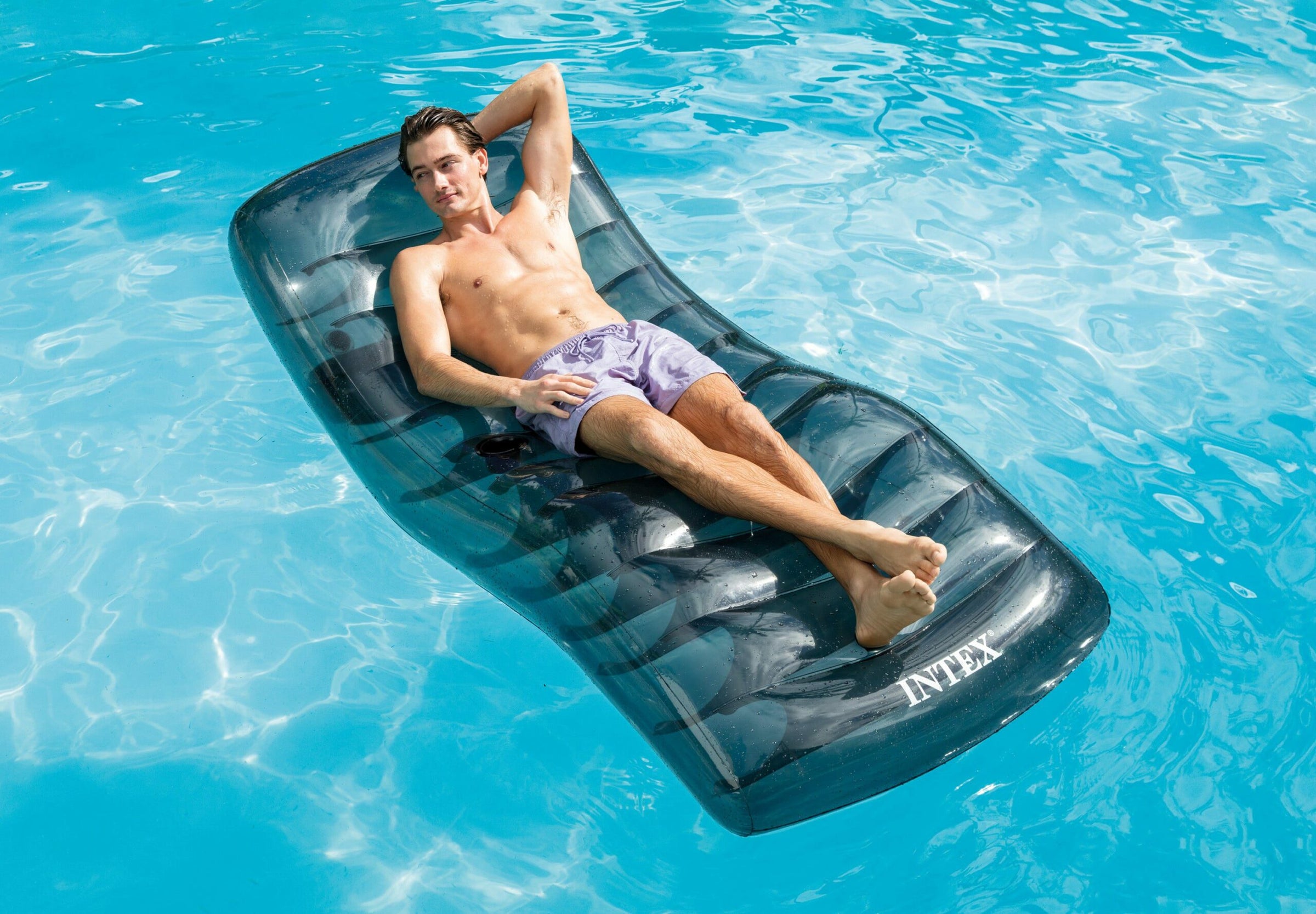 Intex Cool Grey Pool Lounge 56875 V1032-IXGREYLOUNGE-56875