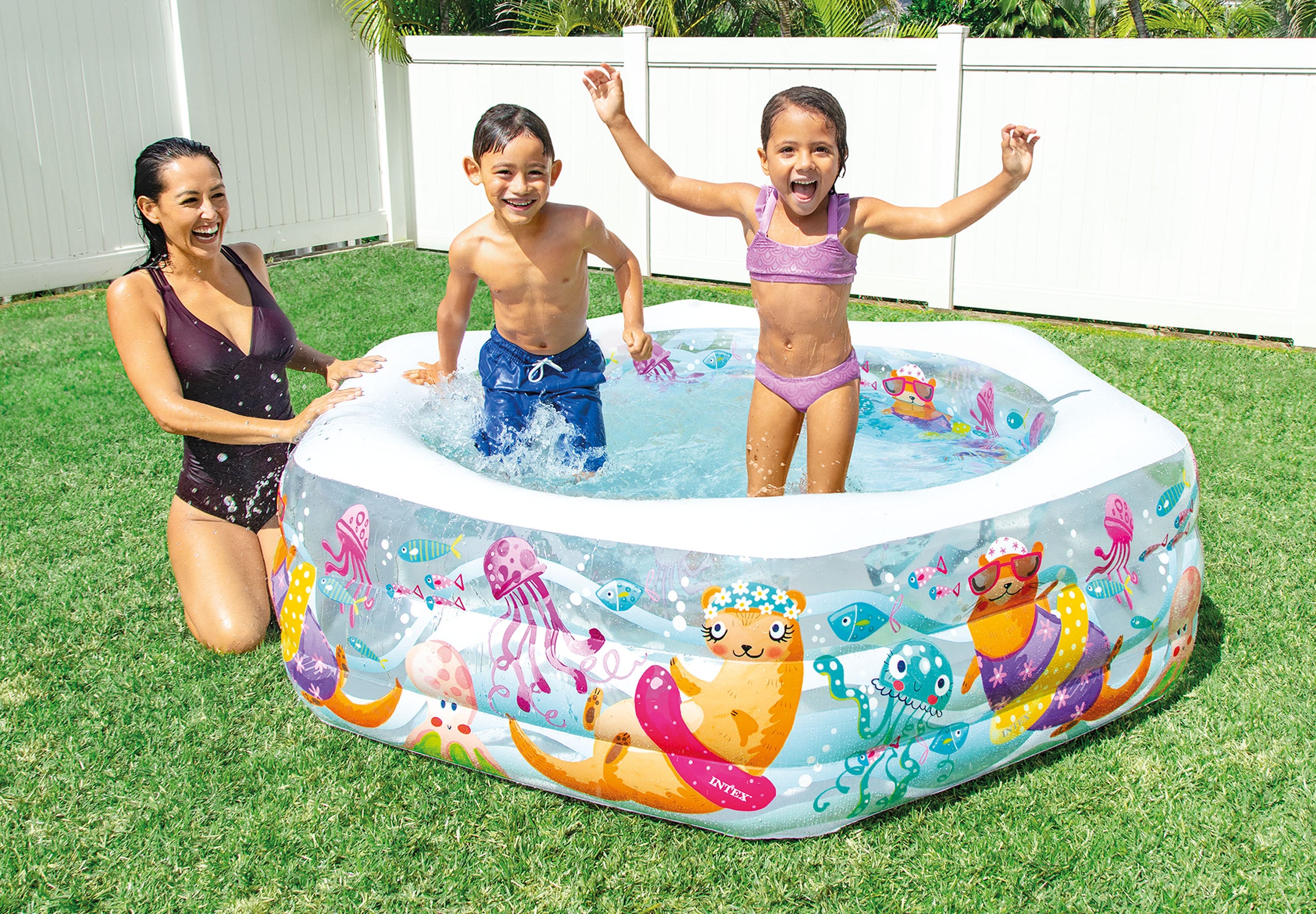 INTEX Deluxe Happy Otter Pool 1191cm x 178cm x x61cm 56493 V1032-IXHAPPYOTTER-56493