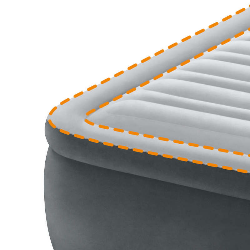 Intex Queen Deluxe Headboard Airbed 64448 V1032-IXHEADBOARD-64448