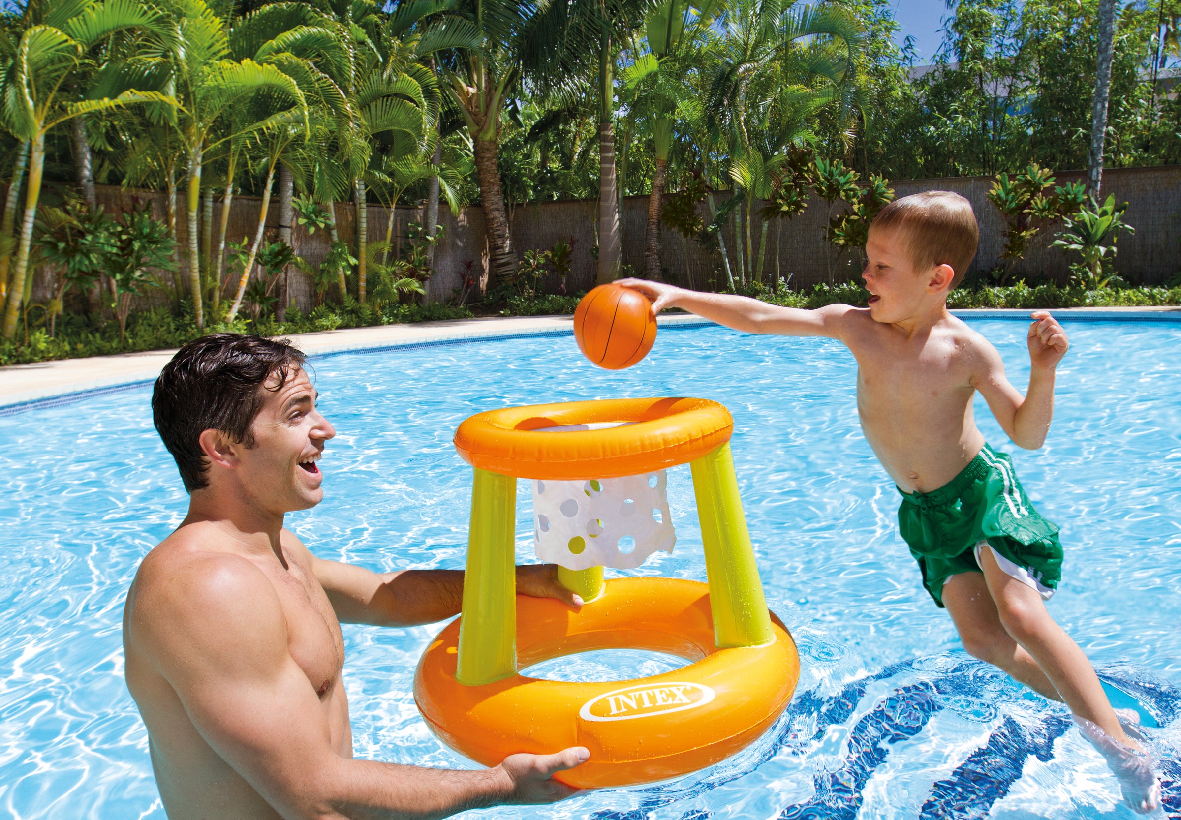 Intex Floating Hoops Basketball Game 58504 V1032-IXHOOPS-58504