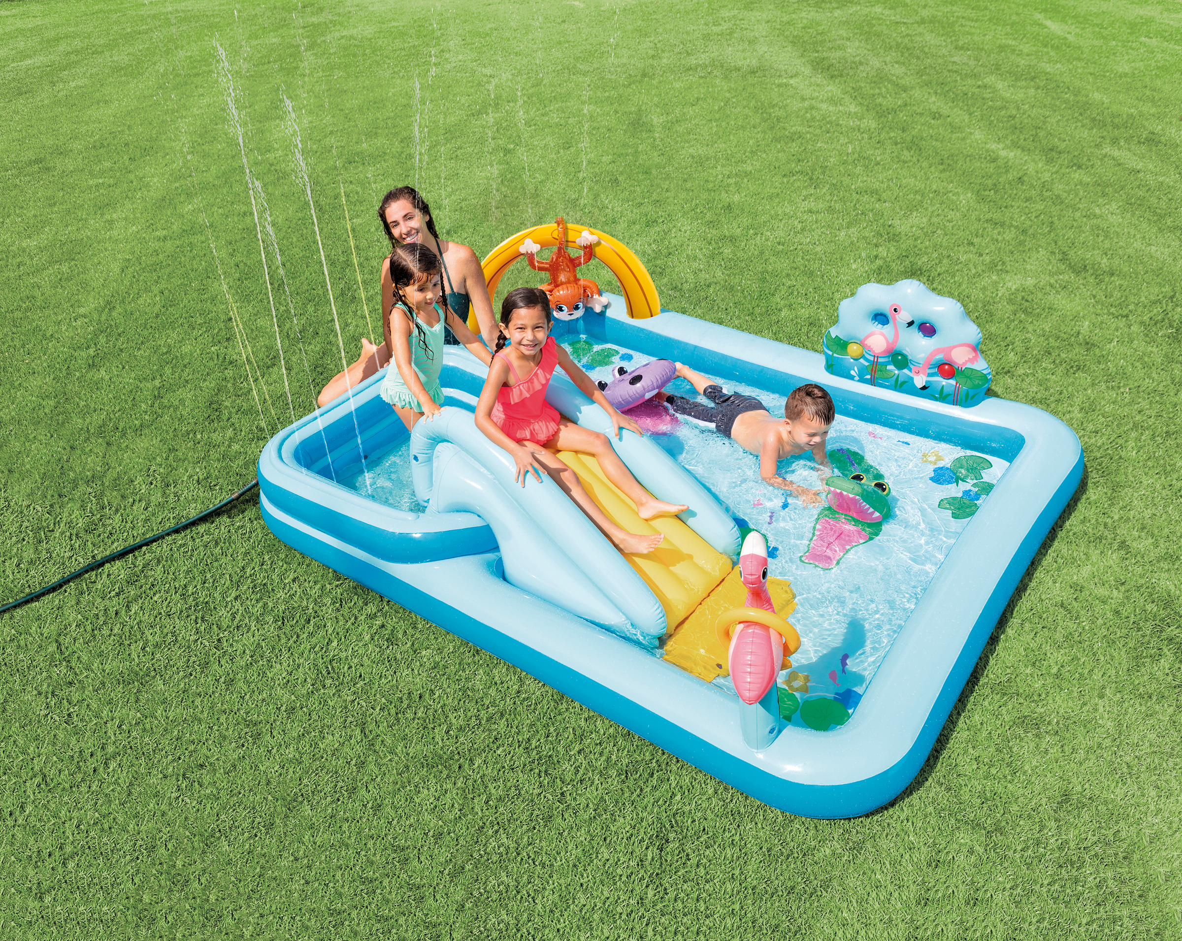 Intex Jungle Adventure Inflatable Play Centre 57161 V1032-IXJUNGLE_57161