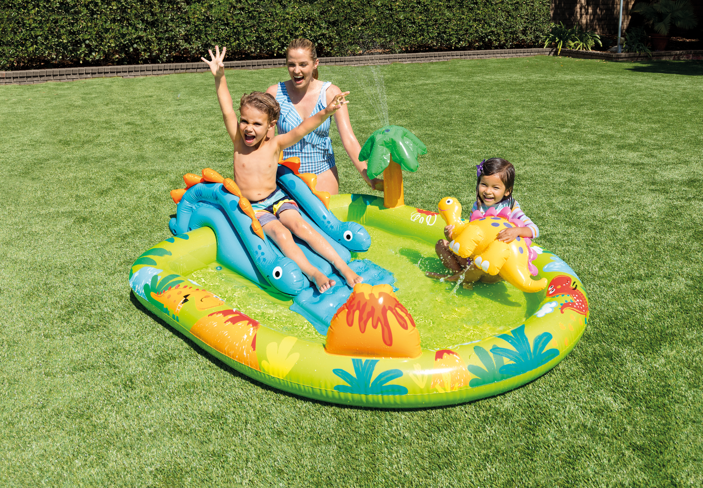 Intex Little Dino Inflatable Play Centre 57166 V1032-IXJUNGLE_57166