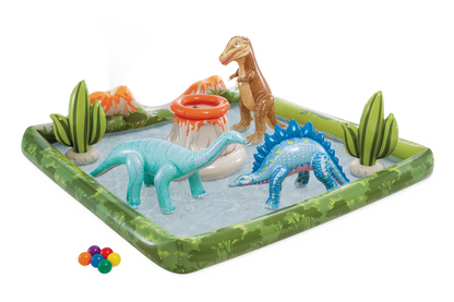 Intex Jurassic Adventure Inflatable Play Center 56132 V1032-IXJURASSIC-56132