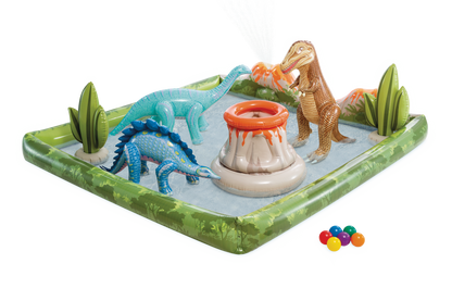 Intex Jurassic Adventure Inflatable Play Center 56132 V1032-IXJURASSIC-56132