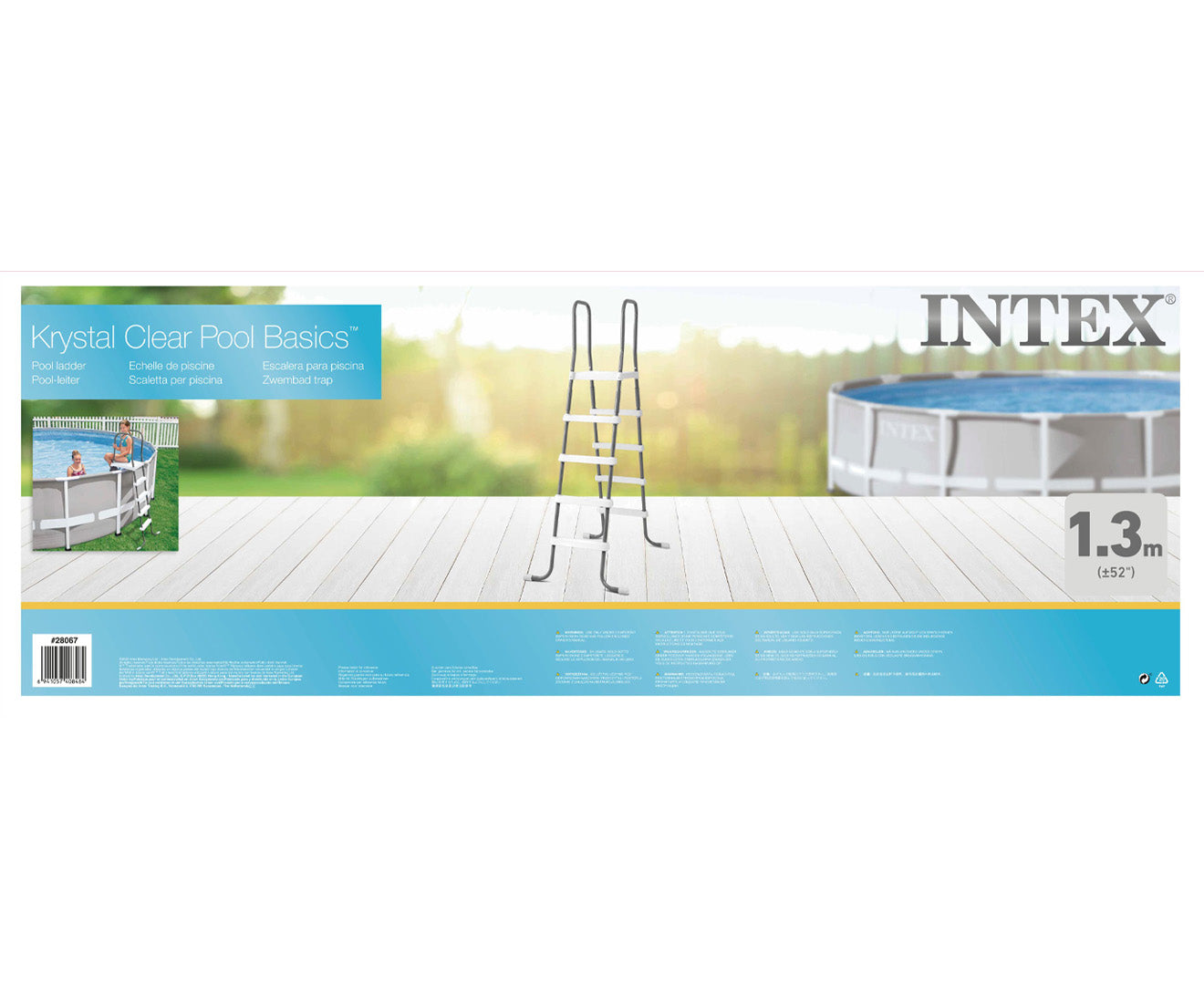 Intex Pool Ladder 52 Inch 132cm Above Ground Pools V1032-IXLADDER52_28067