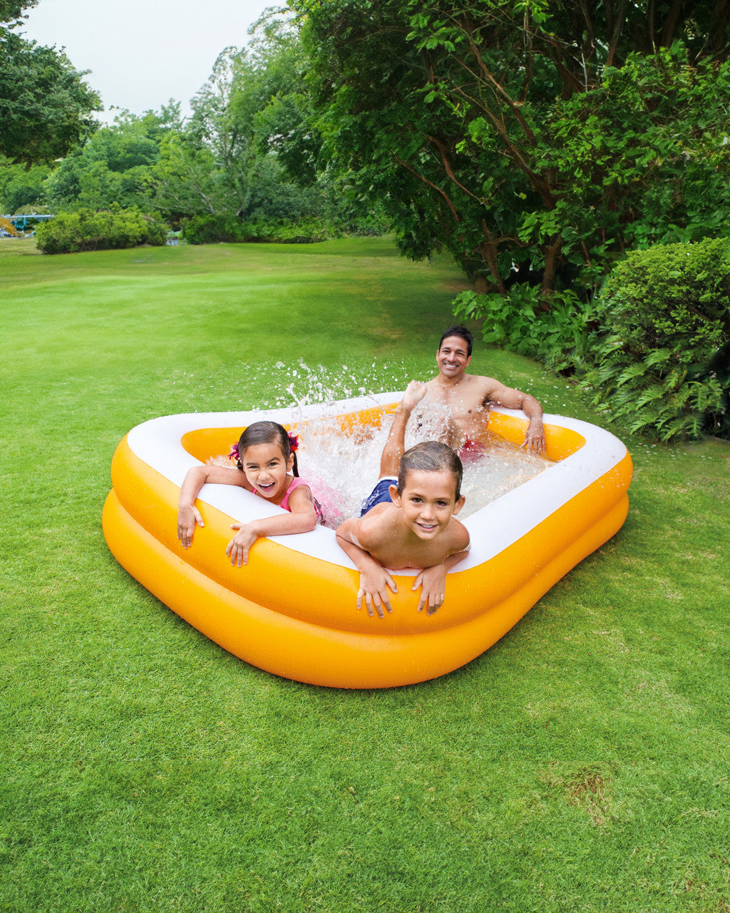 Intex Swim Center Mandarin Inflatable Family Pool 57181 V1032-IXMANDARINPOOL_57181