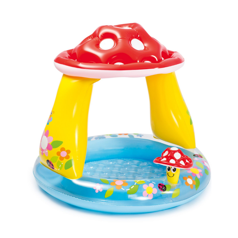 Intex Mushroom Inflatable Kiddie Pool 57114 V1032-IXMUSHROOMPOOL-57114
