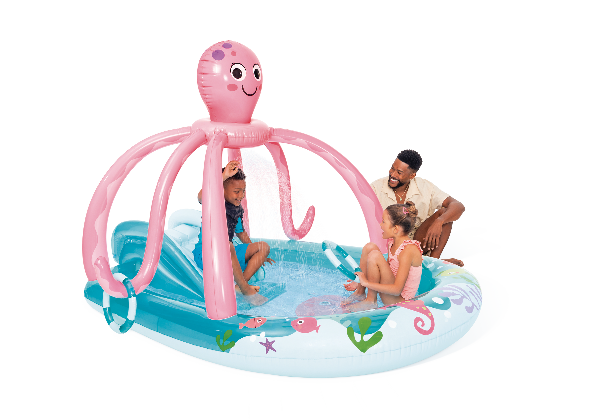 Intex Friendly Octopus Inflatable Play Centre 56138 V1032-IXOCTOPUSPC-56138