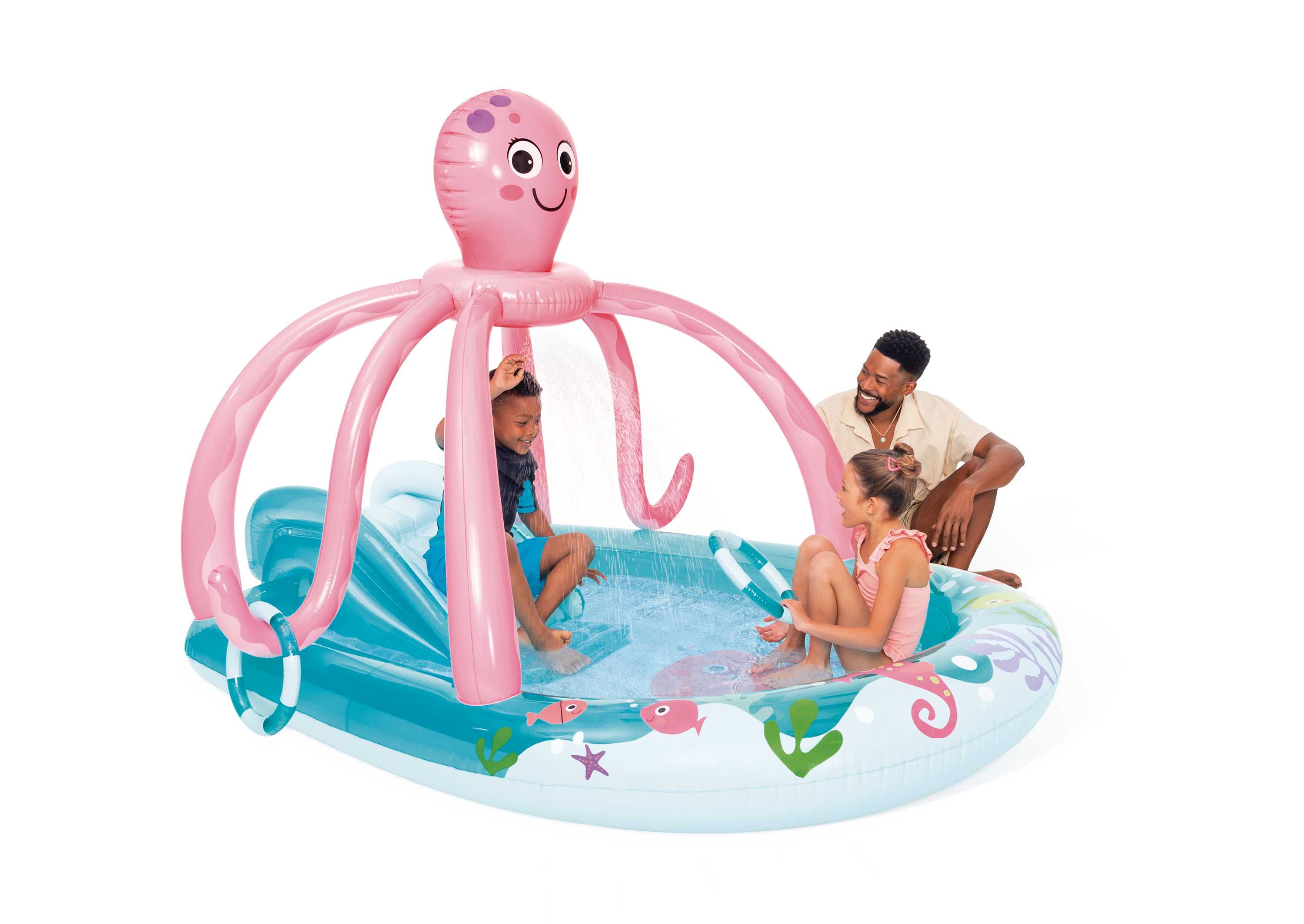 Intex Friendly Octopus Inflatable Play Centre 56138 V1032-IXOCTOPUSPC-56138