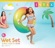 Intex Rainbow Ombre Tube Pool Float 58202 V1032-IXOMBRE-58202