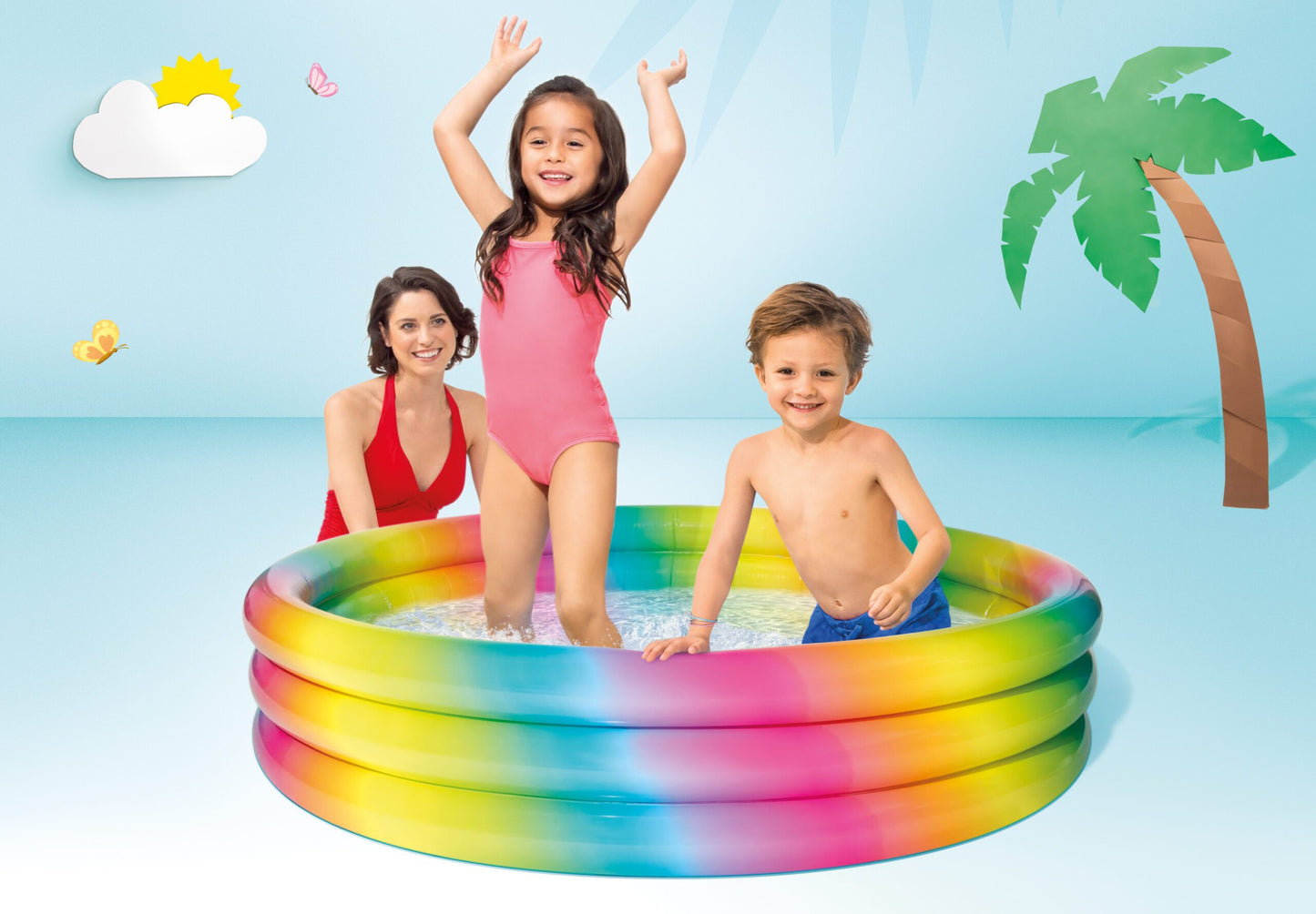 Intex RAINBOW OMBRE POOL 147cm 58439 V1032-IXOMBREPOOL147_58439