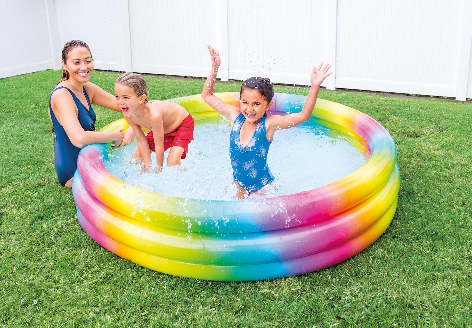 Intex RAINBOW OMBRE POOL 168cm 58449 V1032-IXOMBREPOOL168_58449