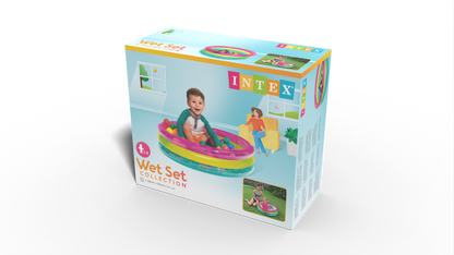Intex 3 Ring Baby Ball Pit 48674 V1032-IXPLAYPIT-48674